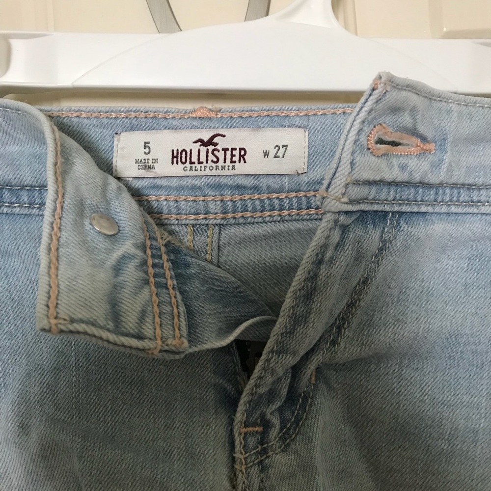 Light Wash Denim Shorts